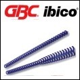 IBICLICK hřbety ACCO Brands 3:1 (34 otvorů) KULATÉ , 8 mm, MODRÉ, 50 ks